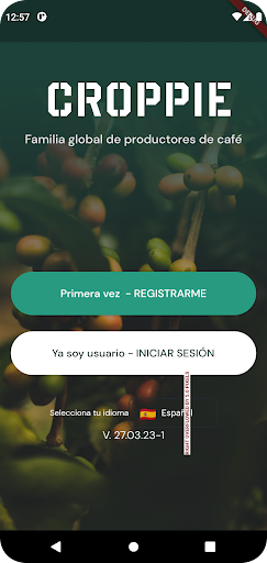 Android application Croppie screenshort