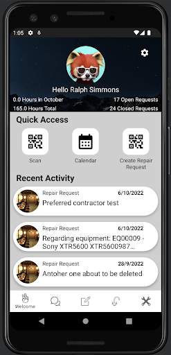 Android application DealtWith screenshort