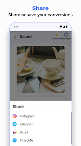 Captura de Pantalla 5 Convertidor de fotos - JPG/PNG android