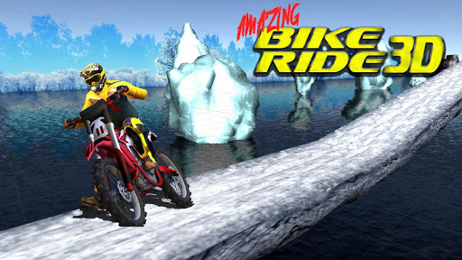 Android application Amazing Bike Ride 3D screenshort