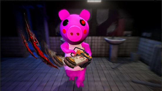 Piggy Family 2 Scary Neighbor MOD APK (Premium/Unlocked) screenshots 1