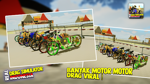 Real Drag Simulator Indonesia 4.0 APK + Мод (Unlimited money) за Android