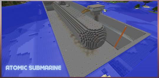Mod Atomic Submarine For MCPE