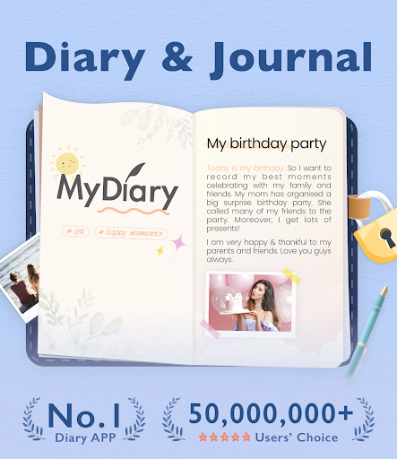 My Diary - Daily Diary Journal - Lifestyle - apps
