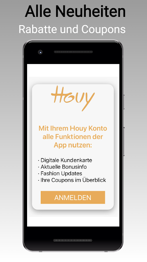Android application Houy screenshort