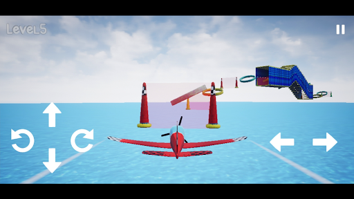 Red Stunt Plane Screen 3