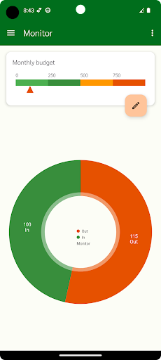 Money Monitor Screen 3
