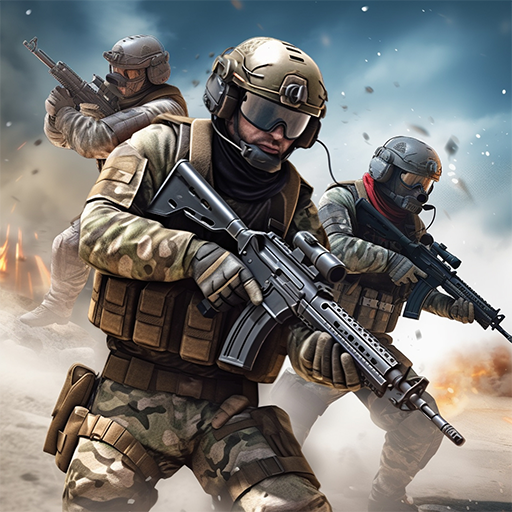 BattleStrike Commando Gun Game Logo