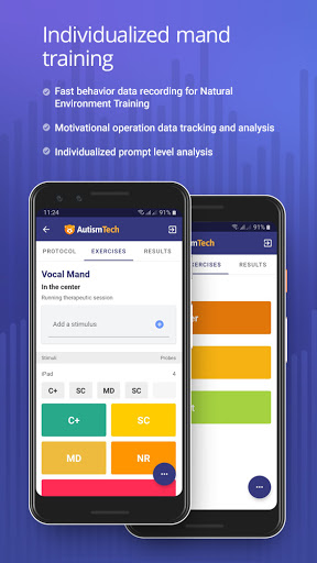 AutismTech: behavior data reco Screen 3
