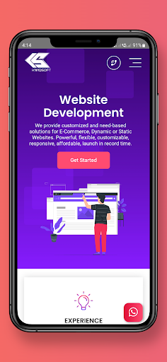Android application Kwiqsoft screenshort