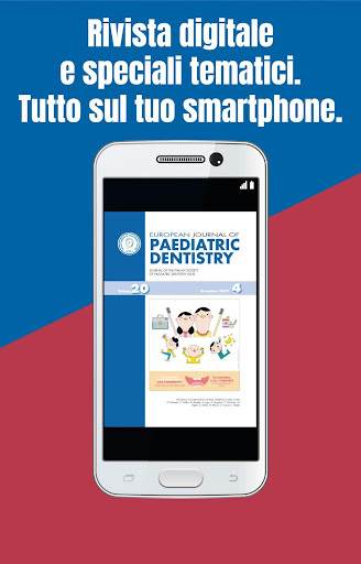 Android application Journal Paediatric Dentistry screenshort