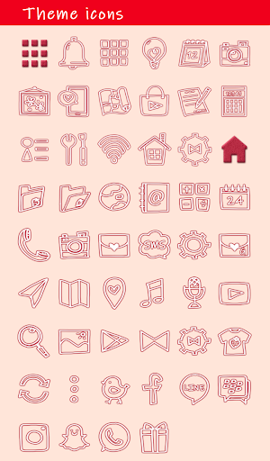 Strawberry Dots Theme