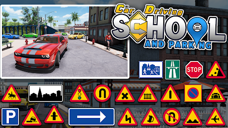 Car Driving School Game 3D