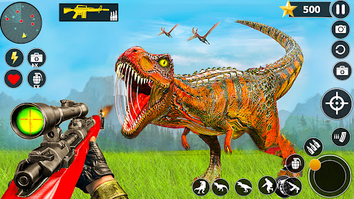 Wild Dinosaur Hunter Zoo Games screenshot 19