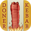 Doner Kebab: salad, tomatoes,