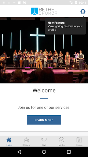 Android application Bethel Church - Fargo screenshort