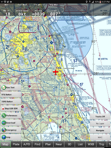 Xradio ADS-B Receiver Screen 2