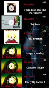Screenshot 4 Bob Marley All Songs All Album android