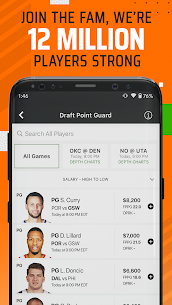 DraftKings – Daily Fantasy Sports for Cash 1