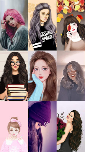 Android application Girly M Wallpaper screenshort
