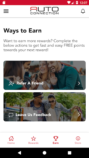 Auto Connection VIP Rewards Screen 2