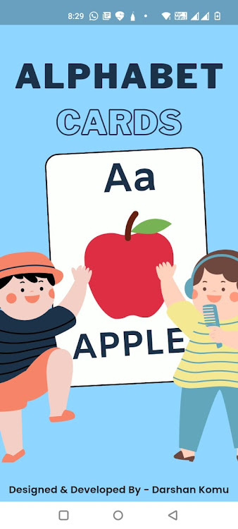 Alphabet Flashcard for Kids - 1.0.0 - (Android)