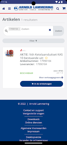 Arnold Lammering BV Screen 2