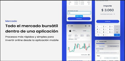 Android application Home Broker screenshort