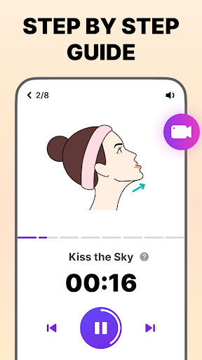 Screenshot of Face Yoga Exercises, Skin Care
