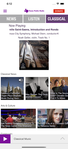 TPR Public Radio App Screen 3