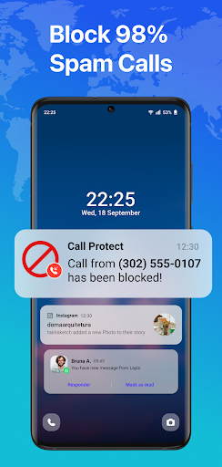 Android application Call Protect Caller ID & Block screenshort