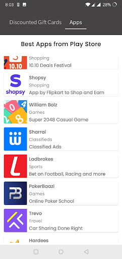 Soopr- Discovery App Screen 2