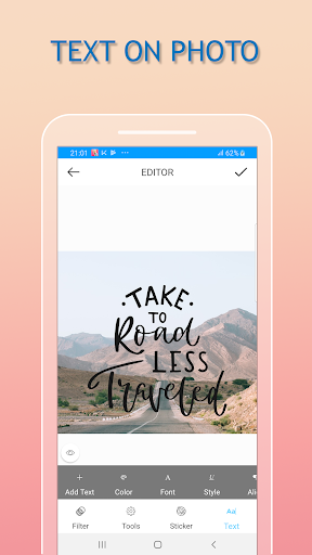 Travel and Picnic Photo Editor Screen 3