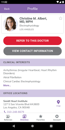 Cedars-Sinai Refer Screen 3