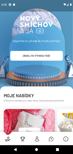 Android application Nový Smíchov & JÁ screenshort