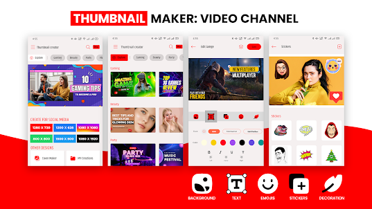 Thumbnail Maker: Video Channel