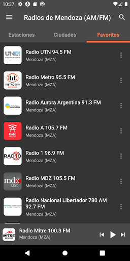 Radios de Mendoza (AM/FM) Screen 3