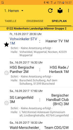 Vohwinkeler STV Handball Screenshot 2 - AppWisp.com