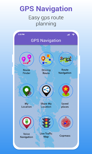 GPS Map Route Traffic Navigation  screenshots 2