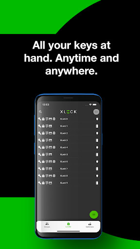XL Lock Manager Screen 2