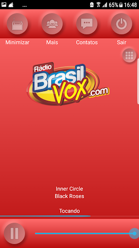 Rádio Brasilvox Screen 3