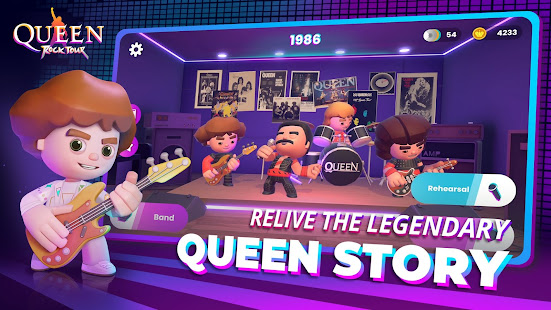 Queen: Rock Tour - The Official Rhythm Game 1.1.6 APK screenshots 4