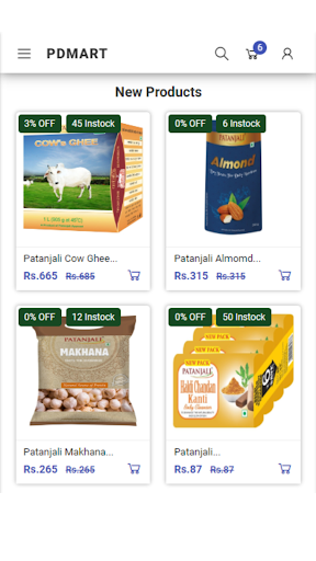 PDMART Screen 2
