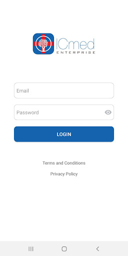 Android application ICmed Enterprise screenshort