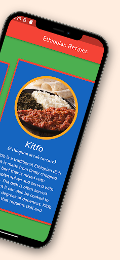 Ethiopian Recipes Screen 2