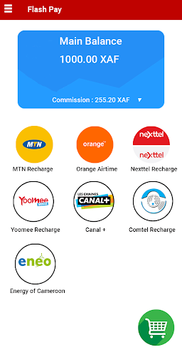 Android application Flash Pay screenshort