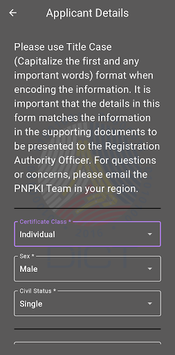 App preview