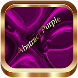 Abstract Purple Go Launcher theme icon