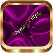 Abstract Purple Go Launcher theme