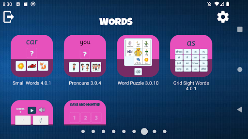 Leap Learnings App Universe Screen 2